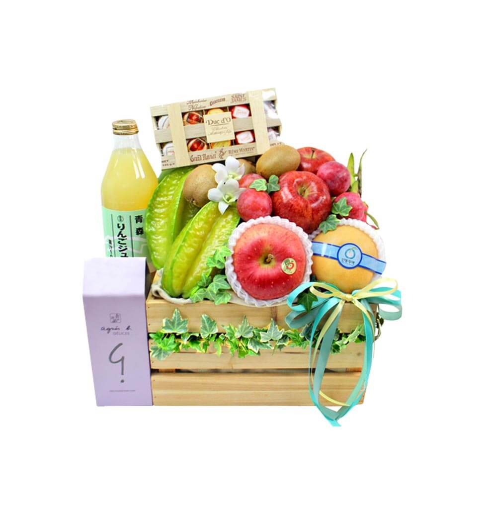 Our Fruit Basket is packed with eight different ty...