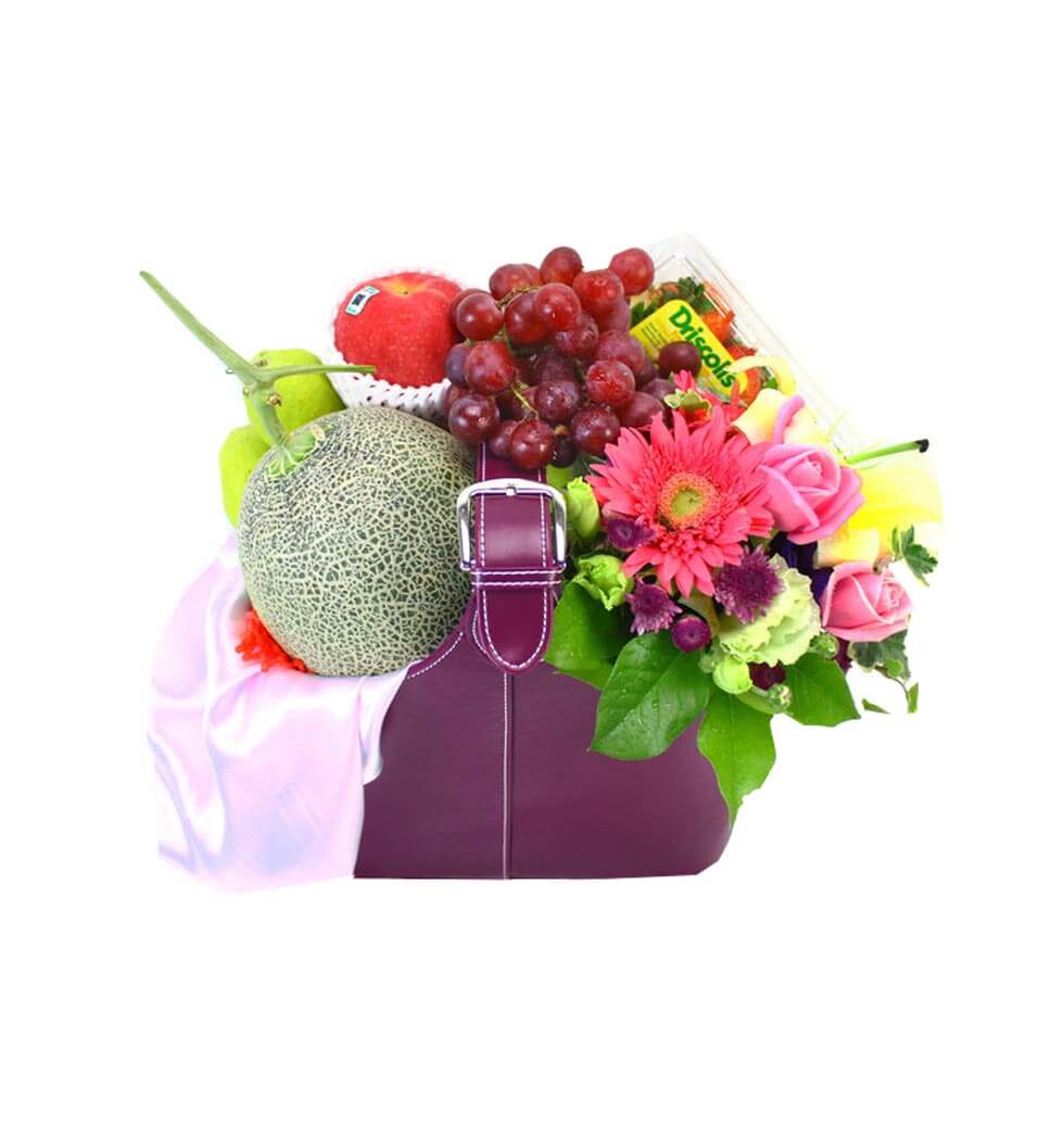 A glorious fruit basket of 8 different types of fr......  to Wan Chai_HongKong.asp