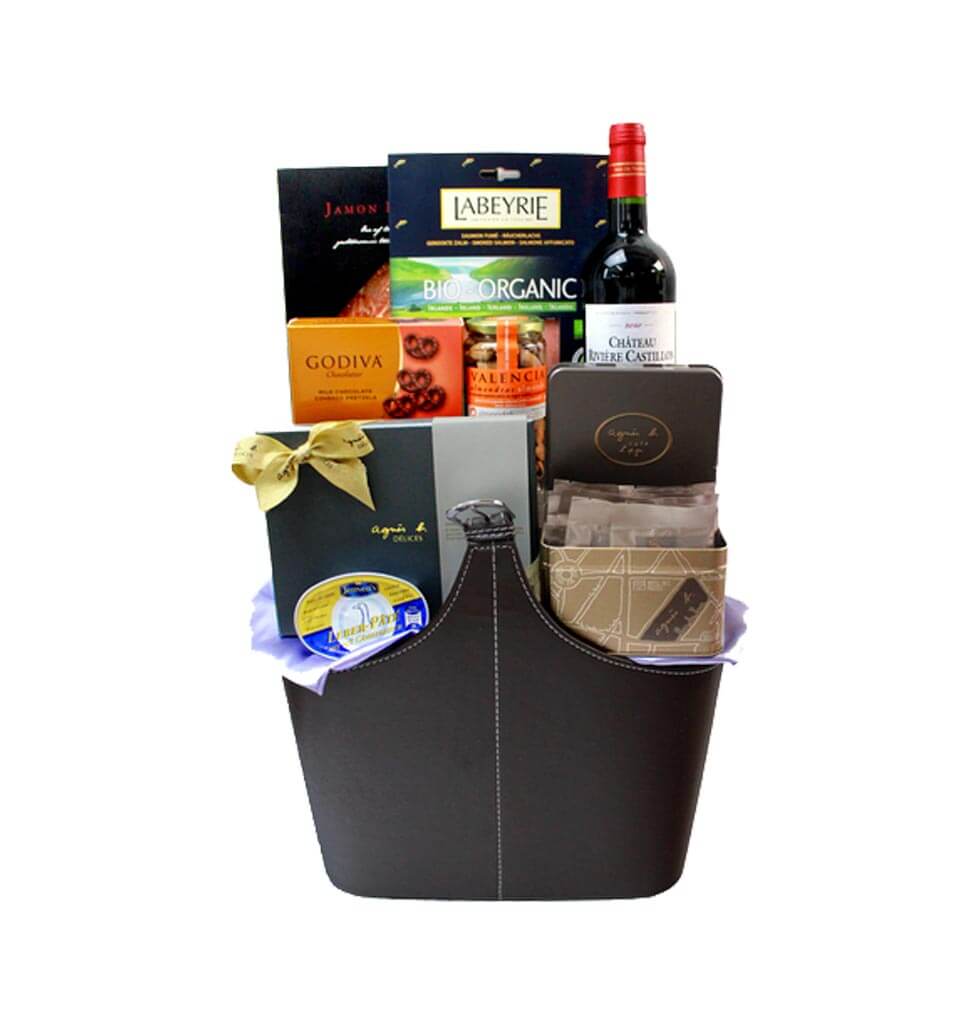 Our Wine Food Hamper, a special gift from Europe. ......  to Tseung Kwan O