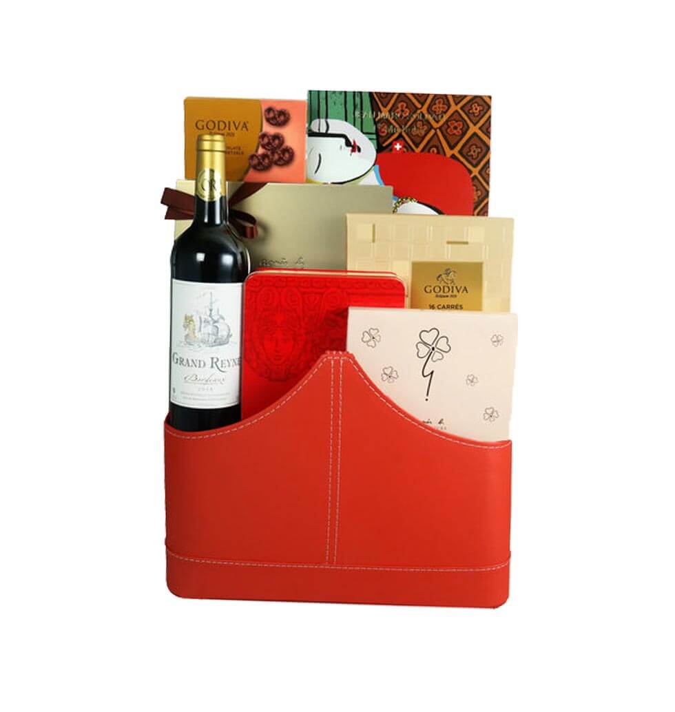 Welcome to our Wine Food Hamper P5, which is a col......  to Kwai Chung