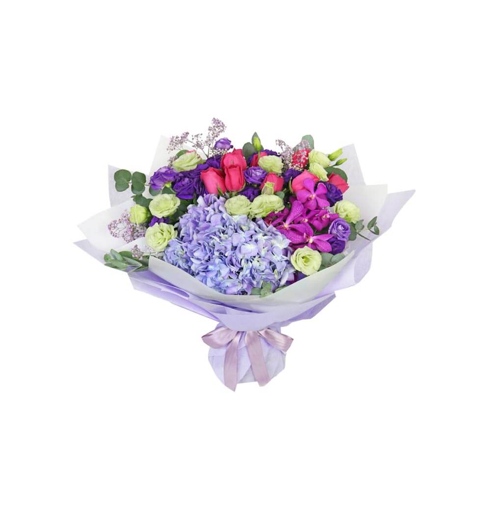 Flower Shop Hydrangea Rose Bouquet