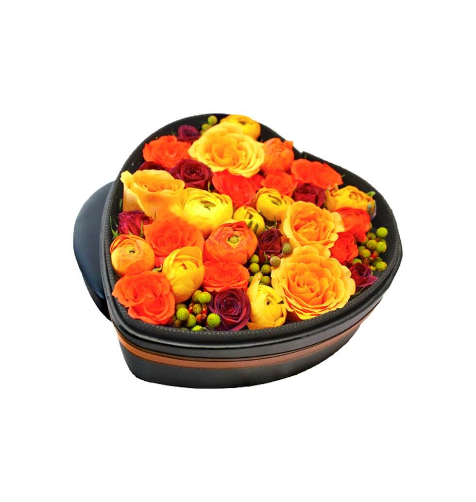 Our Kenya orange mini rose, yellow rose, yellow Ra......  to Pui O