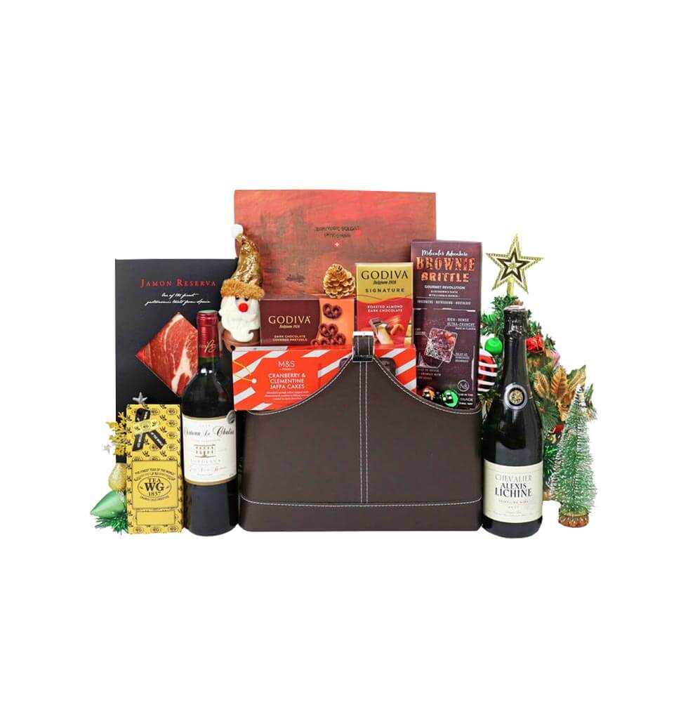 The Corporate Xmas Gift Hampers is a assortment of......  to Kowloon Bay