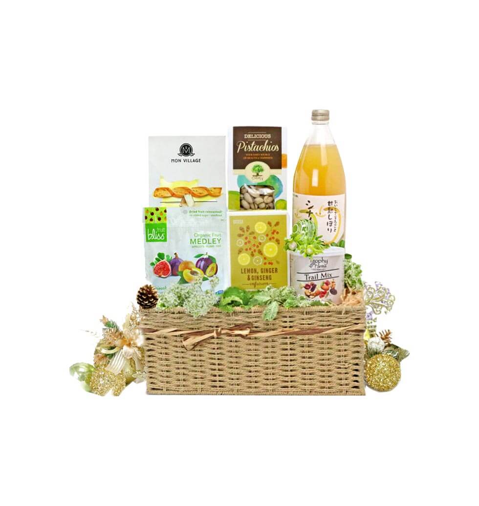 Our gift basket features many of the finest things......  to Tsing Lung Tau