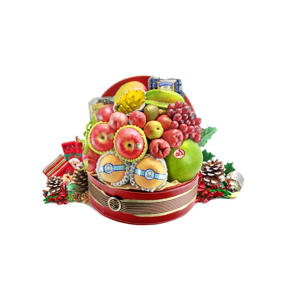 Our Fruit Hamper is professionally printed with yo......  to Causeway Bay