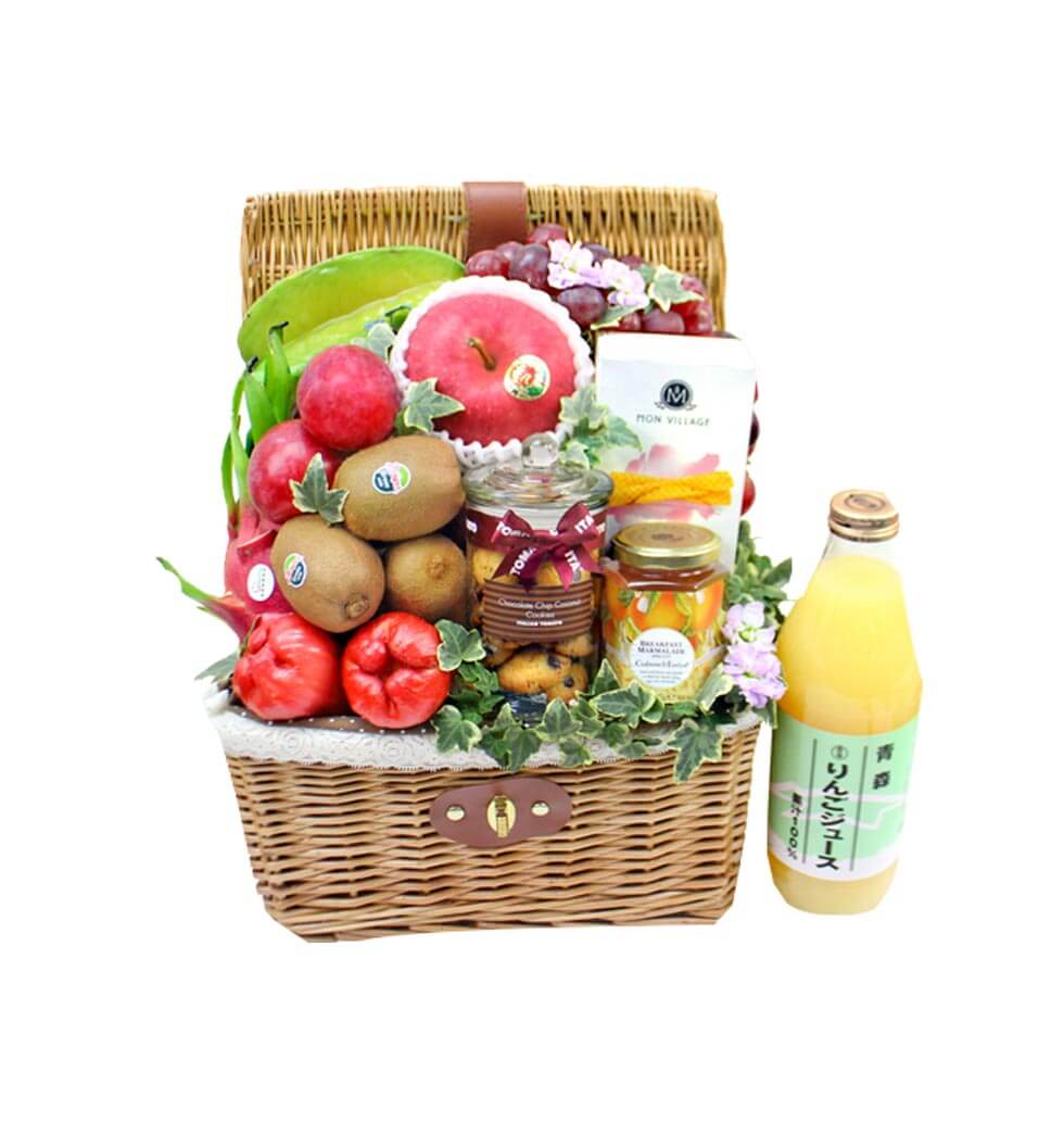 Juice & Cookies Basket