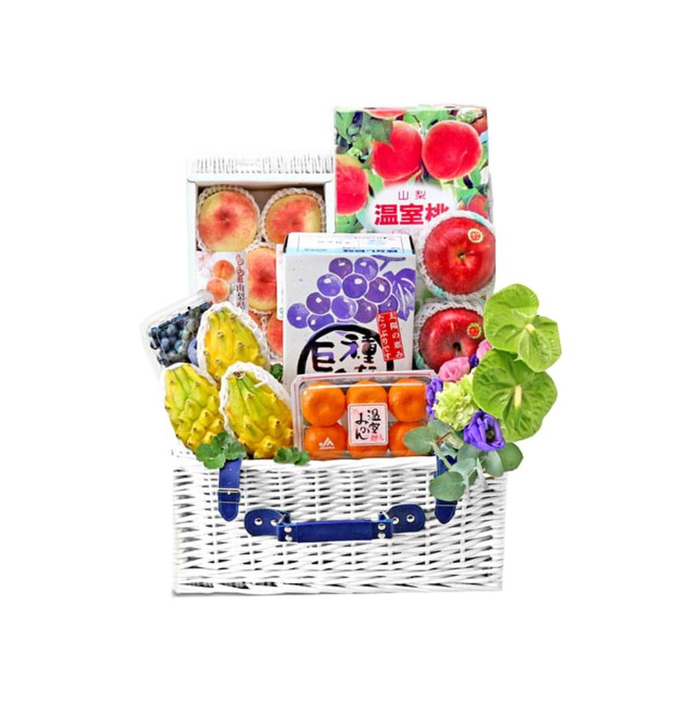 This fruit basket is the perfect way to package fr...