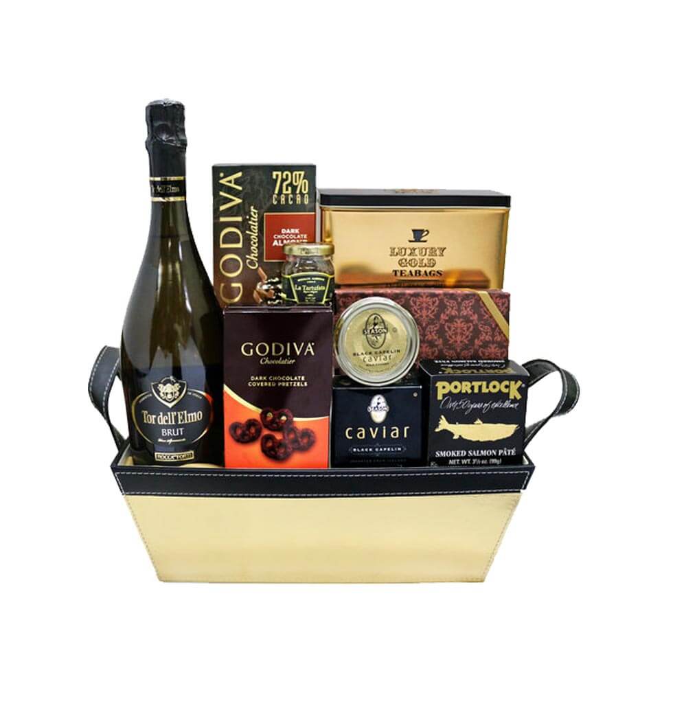 Our Hamper is packed with delicious treats for you...