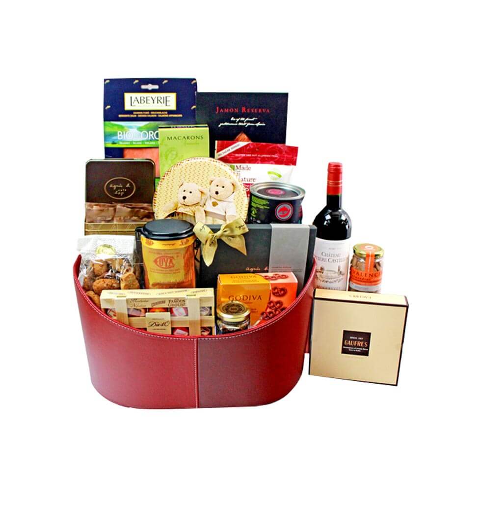 A wine food hamper is an excellent choice when it ...