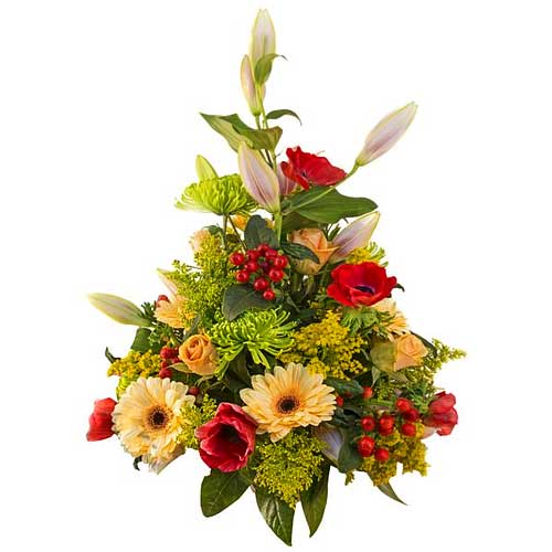 Pretty Flowers Arranged with Style