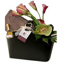 Enigmatic Treat Me Right Gift Basket