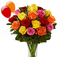 Even if you are far away from your loved ones, send them this Enchanting Flowers...