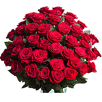 Thirty Red Roses Bouquet for Valentines Day