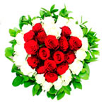 Expressive Soul mates Forever Heart Bouquet