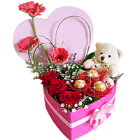 Breathtaking Valentine Love Symbol Box