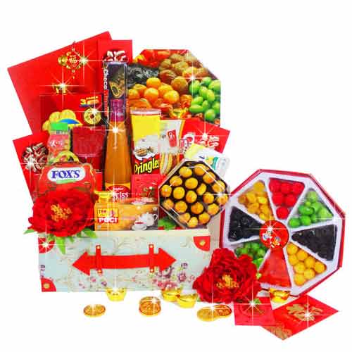 Seasonal Greetings Gourmet Gift Basket