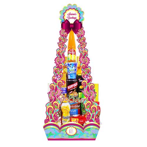 Unique Treasures Gourmet Gift Tower