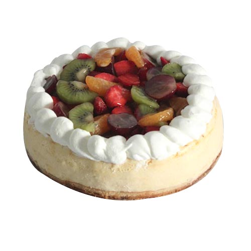 Delectable Cheese N Mix Fruits Fusion Cake