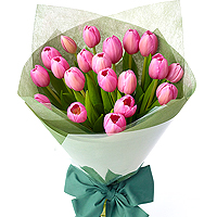 Order this online gift of Charming Tulips for the ......  to Tanjung Pinanag