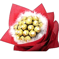 Valentine Love Symbol Ferrero Rocher Bouquet
