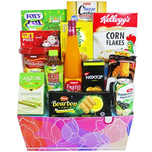 Christmas Surprise Gift Hamper of Gourmet Assortments