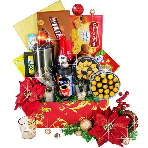 Decadence Hamper of Wine N Assortments