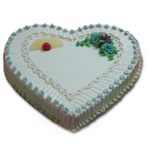 Heart-Shaped Cake