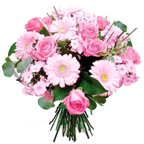 Brilliant Pink Shades Floral Beauty Bunch