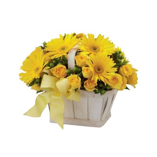 Yellow Flower Bouquet in Season