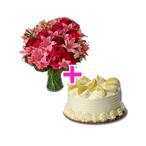 Cake Fruit And Fruit Rocher
