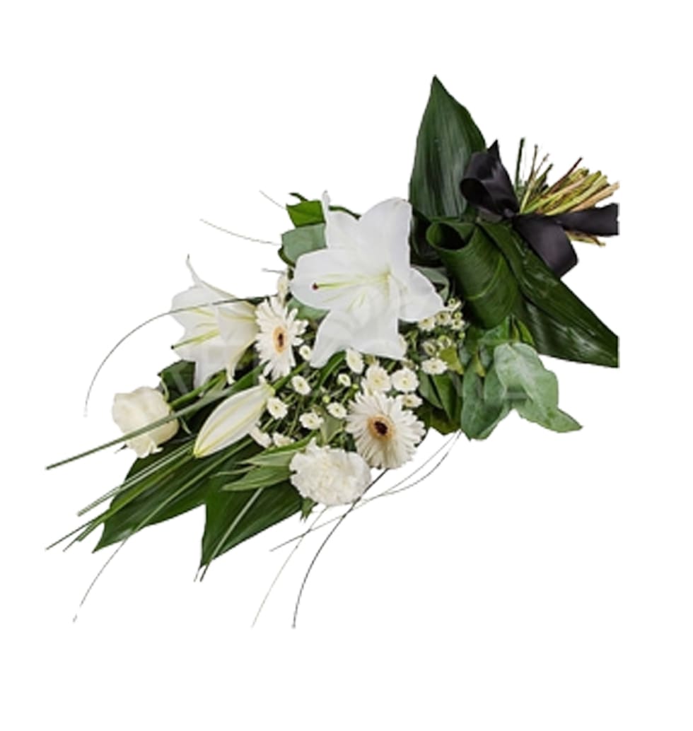 Condolences Bouquet Of White Flowers