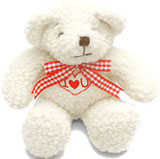 Passionate Forever in Love White Teddy Bear