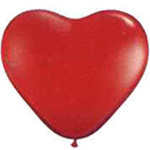 Captivating Expression of Love Heart-Shaped Red Balloon