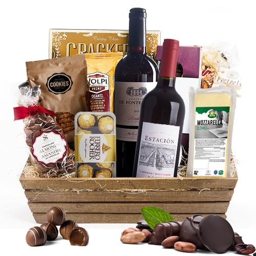 Incomparable Gourmet Hamper with Wine