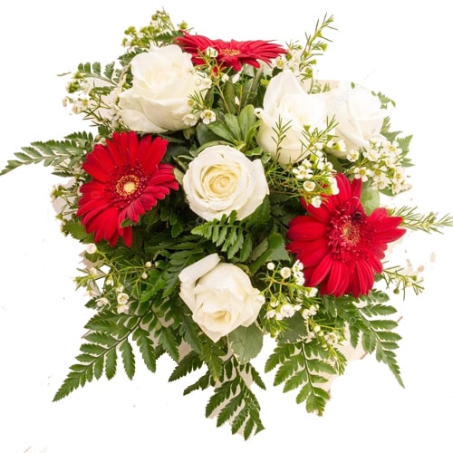 Pretty Seasonal Flowers Bouquet with Soothing Elegance