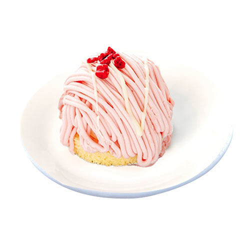 Lip-Smacking Amaou Strawberry Mont Blanc Cake