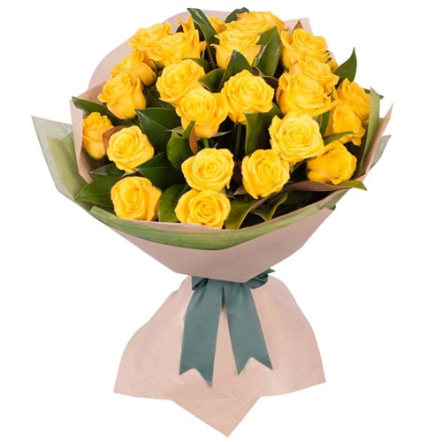 Artistic 2 Dozen Yellow Roses