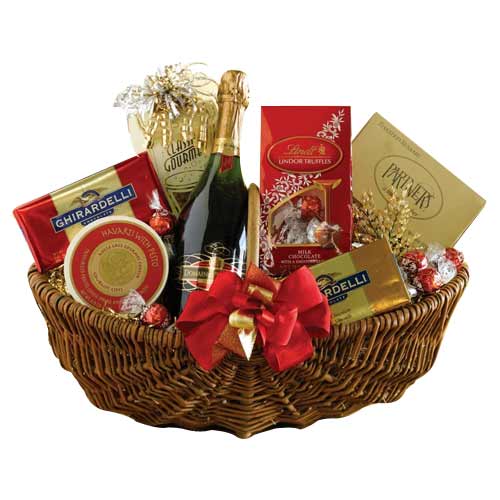 Sophisticated Wine Basket