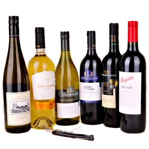 Send this Excellent Wine Pack with 6 bottles of Wi......  to Mie
