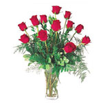 Make her day with this simple yet alluring bouquet of red roses, letting her kno...