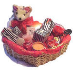 This lovely basket is filled to the brink with swe...