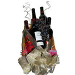 Perfect for any occasion - we include five bottles of imported or local red wine...