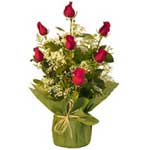 7 Red Roses Bouquet....