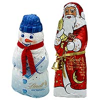 Lindt signature Santa is made of 125 g. of finest ...
