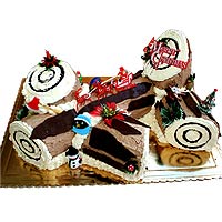 Buche De Noel is the most delicious New Year cake ...