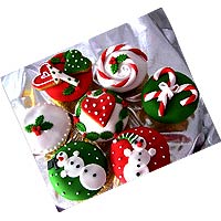 Christmas Cupcakes<s