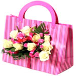  Arrangement Of Roses Handbag