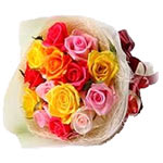15 Mix Roses Bunch