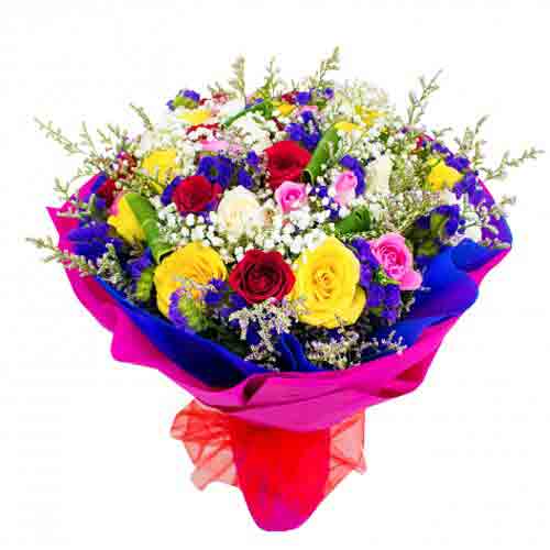 Present to your beloved this Prized Pure Enchantment Mixed Bouquet as the symbol...