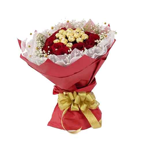 Tempting Chocolate Celebration Bouquet